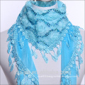 New fashion Paillette lace triangular binder scarf /shawl